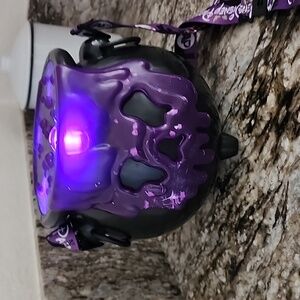 Disney Parks Halloween Purple Poison Popcorn Bucket, Exclusive For AP Holders